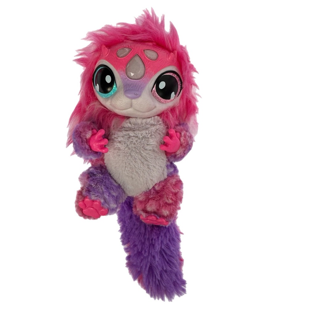 Moose Toys Magic Mixies Interactive Plush Pink Purple Glitter Creature 2021